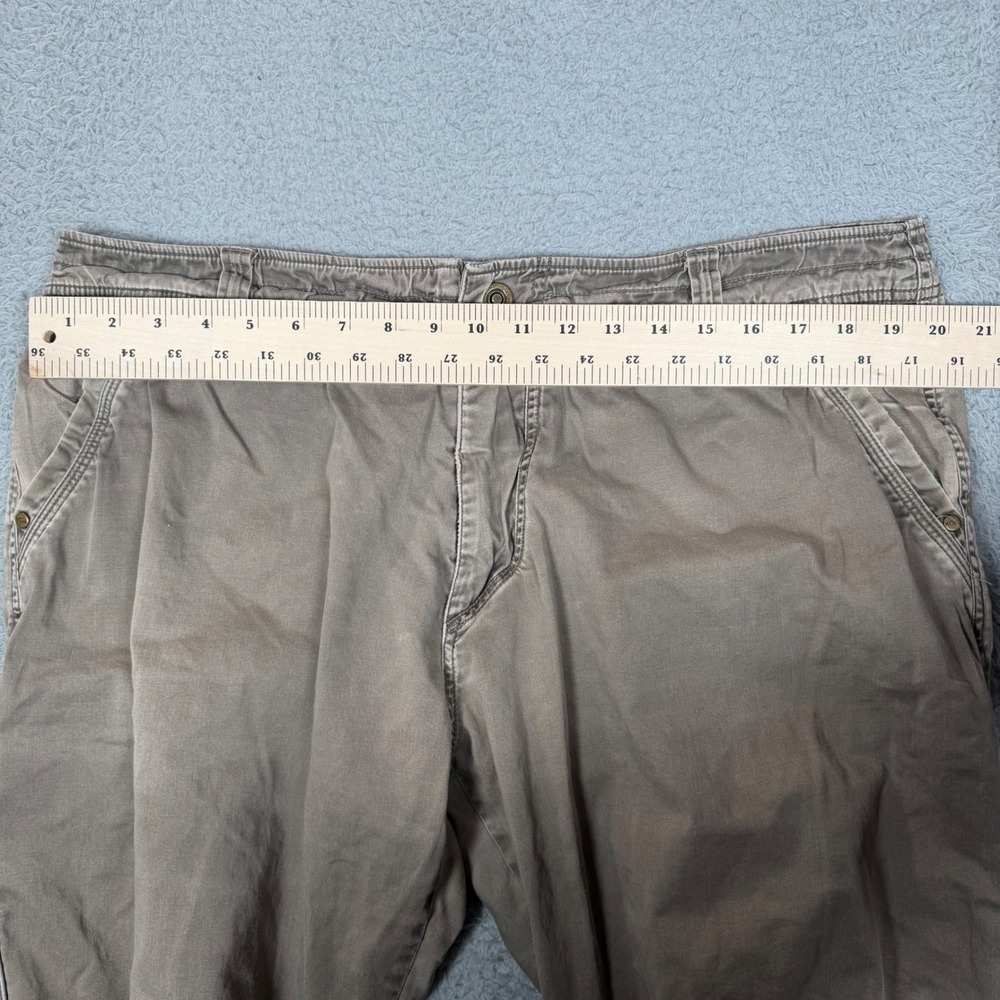 Kuhl Crag Series Mens 36x30 Brown Hiking Outdoor Pants Articulated Knee Cotton - Picture 9 of 13